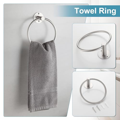 Ensemble d'accessoires de salle de bain pour une ambiance spa moderne à la maison