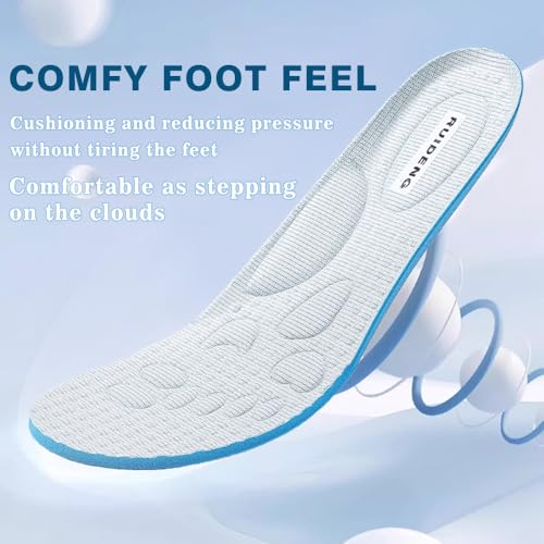 RUIDENG Walking Shoes for Women Nurse Slip Resistant Work Running Sneakers Loafers Platform Sneakers Comfortable Weight Light 5