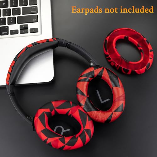 Image of SOULWIT Silicone Ear Pads Cover Protector for Bose QuietComfort QC15 QC25 QC2 QC35 QC45 /Ae2 Ae2i Ae2w /SoundTrue & SoundLink AE Headphones Cushions, Sweatproof, Easily Washable - Red Storm
