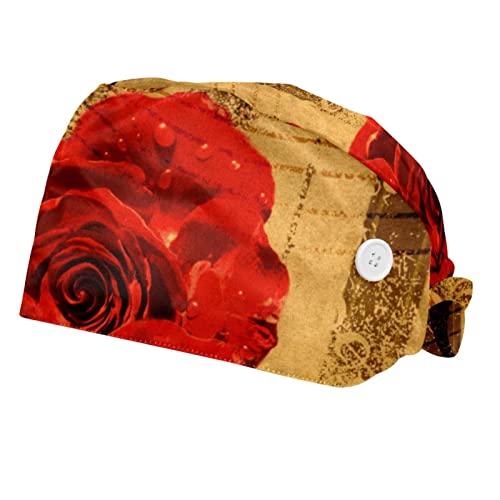 Chapeaux de travail musique et roses pour égayer votre journée