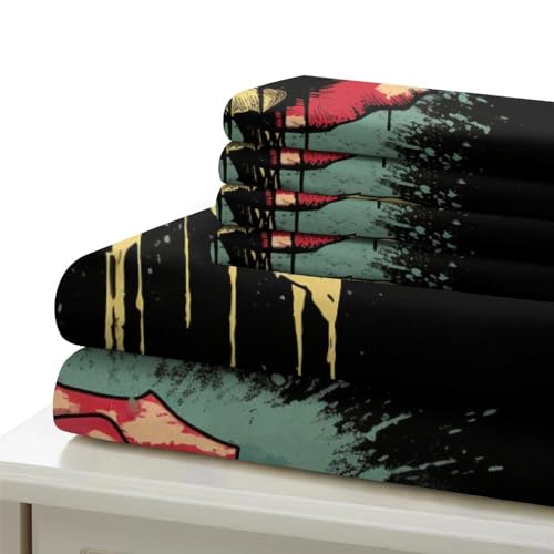 Housse de couette roses anciennes en microfibre premium effet 3D relief - 6