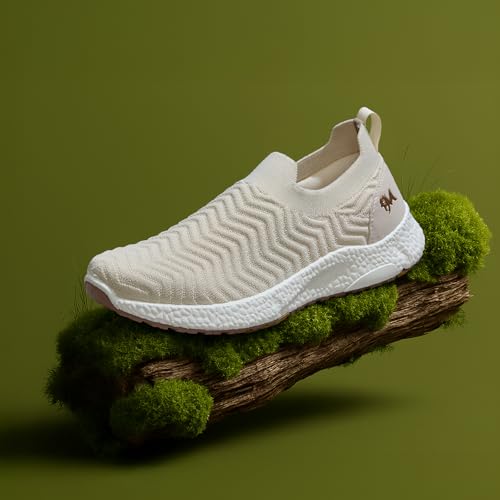 Image of Neeman's Flex Weave Slip On Shoes for Men | Breathable Knit Upper, Lightweight Cushioned Sole | Stretchy Slip-On Sneakers for All-Day Comfort,Shoe