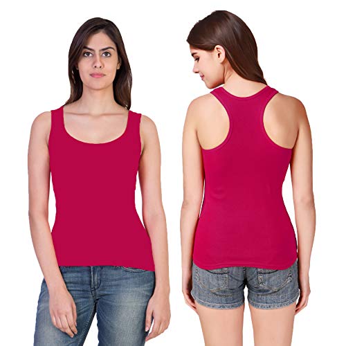 Image of Camisole Tank Top Vest Racerback Sando Camis for Women, Girls (Pack of 2)