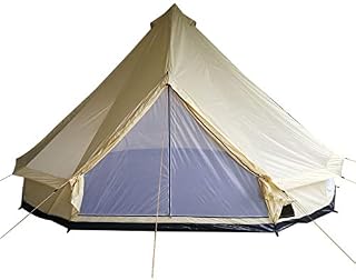 Outsunny 16’ 10-Person Waterproof Camping Tent Yurt with Unique Style, Spacious Interior, Breathable