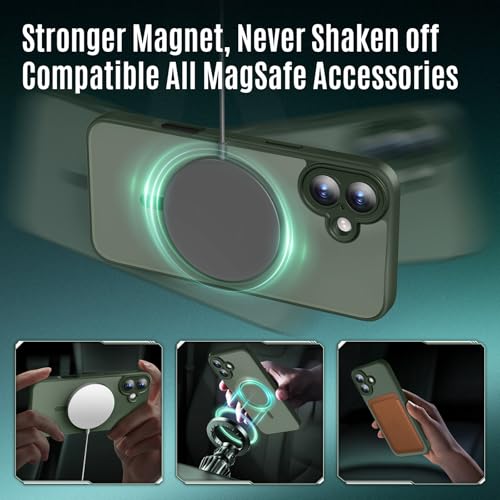 Image of Symcele Designed for iPhone 16 Plus Case, Alpine Green