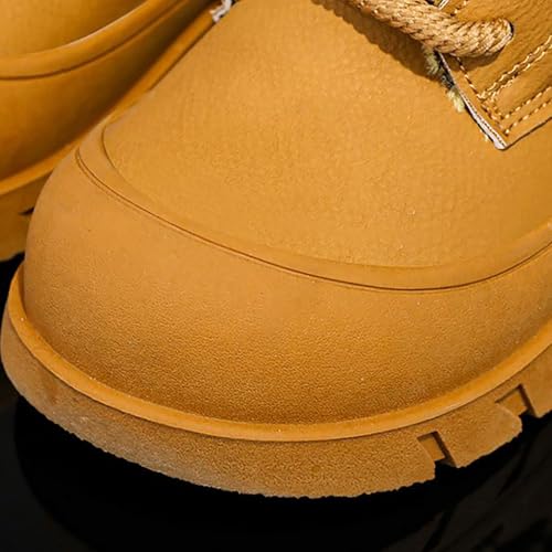 Water𝗽roof Side Zipper Boots for Kids Winter Warm Outdoor Ankle Booties Toddler Hiking Walking Rubber Shoes2