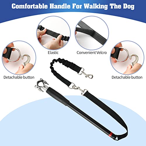 Dog Leash Dog Bike Rope, Dog Hands-Free Rope, Dog Bike Exerciser Hands-Free Rope, For Outdoor Sports Training Jogging Bike Simple Assembly, Disassembly Hands-Free, Swivel Bar Dog Bike Rope. #TOP1