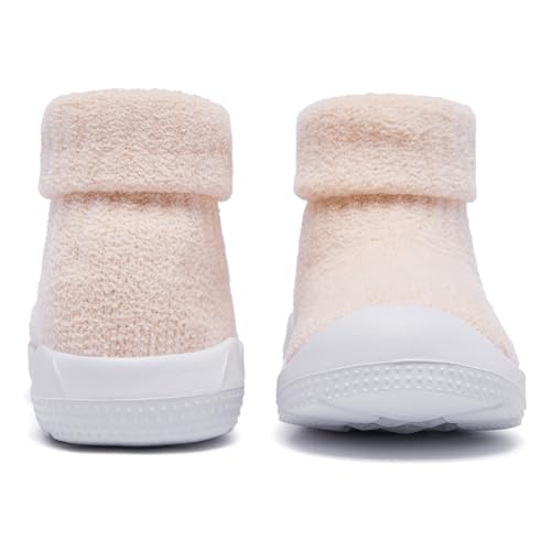 MORENDL Toddler Sock Shoes Baby Walking Shoes Infant Slippers Boys & Girls Non-Slip Sneakers - Thumbnail 6