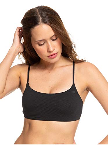 Roxy - Top de Bikini Bralette - Mujer - XS - Negro