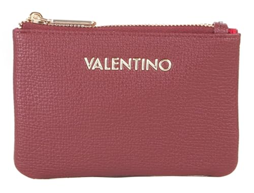 VALENTINO Stereo Re Rosso Scuro fini les poches encombrées grâce à ce porte-monnaie