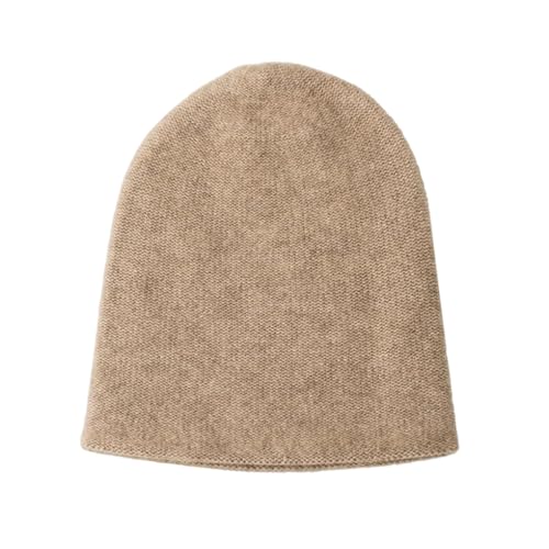 Berretto in cashmere per bambini, lavorato a mano, caldo, confortevole, senza cuciture, design unisex