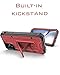 ArmadilloTek Vanguard Case Compatible with iPhone 11 (6.1 inches) Military Grade Full-Body Rugged with Kickstand and Built-in Screen Protector (Red)