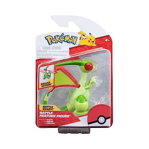 Pokémon 4.5-Inch Flygon Battle Figure with Wings Cover