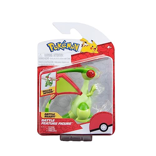 Pokémon Feature 4.5-Inch Flygon Battle Figure with Flapping Wing Attack by Pokémon - Used condition - US$17.83