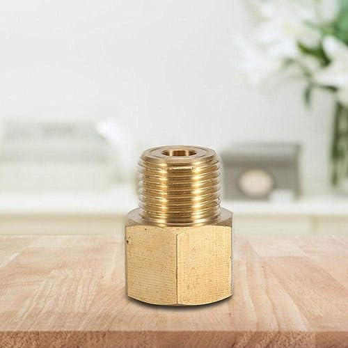 EASTPOLE Conversion Adapter,Convert W21.8 to CGA320/CGA320 Convert to W21.8 CO2, Stabiler CO2 Adapter, für Maschine(Convert CGA320 to W21.8)