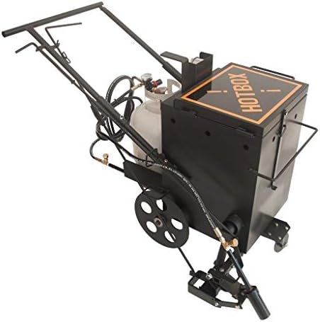 Hotbox 10 Crack Filling Machine Mobile hot Rubberized Asphalt Melter Kettle (Hotbox 10 Dual Torch)