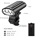 Luz Bicicleta,Luzde Bicicleta LED Recargable USB con 2400 Lúmenes 6 Modos,Luces Bici...