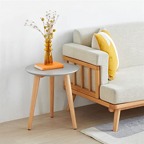 Table basse creative design asymétrique en bois véritable Color A - 5