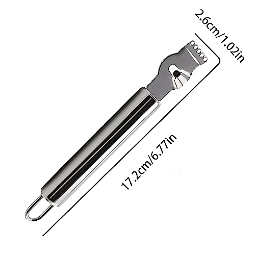 3Pcs Lemon Zester Tool Citrus Peeler Zester Grater with Handle Stainless Steel Fruit Grater Peeling Knife Multipurpose Kitchen Gadgets Bar Accessories by Qusmeiyici - Image 2