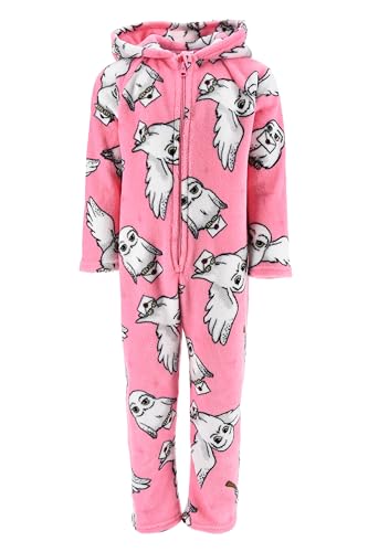 Harry Potter Pijama Niña, Hedwig Pijama de Una Pieza Polar