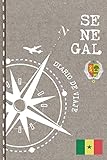  Senegal Diario de Viaje: Libro de Registro de Viajes - Cuaderno de Recuerdos de Actividades en Vacaciones para Escribir, Dibujar - Cuadrícula de Puntos, Dotted Notebook Journal A5