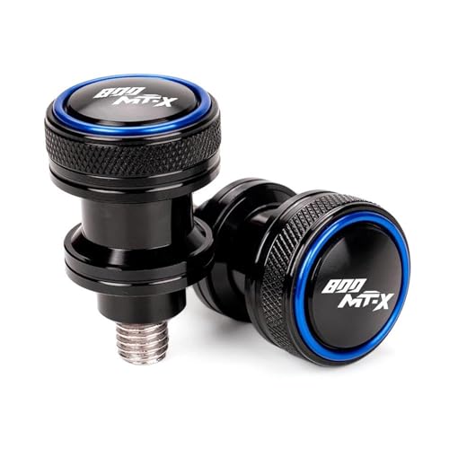 �o�C�N�A�N�Z�T���[ �ɓK������CFMOTO 800MT-X 800MTX 800 MTX 2024 2025 �o�C�N�p�X�C���O�A�[���X�^���h�X�N�����[ �X�C���O�A�[���X�v�[�� �X���C�_�[�A�N�Z�T���[(BlackBlue)