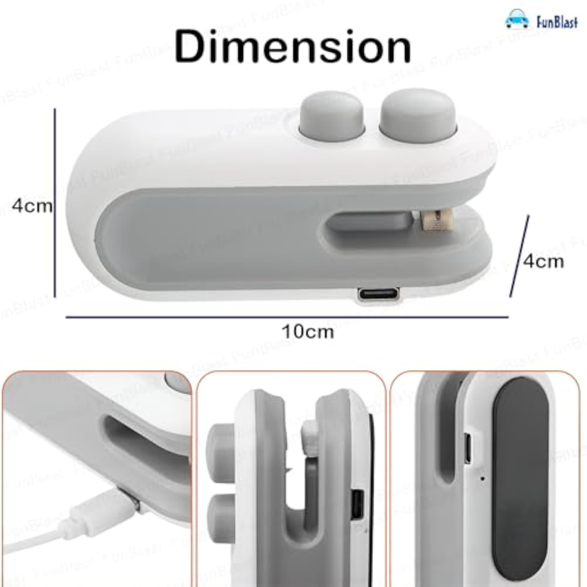 Portable Mini Sealing Machine for Snacks and Food Storage