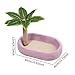 Bothyi Cat Kitten Bed Exercise Play Climbing Scratch Post Cat Scratcher Lounge Nest for Rest Sleeping Playing Kitten, Purple