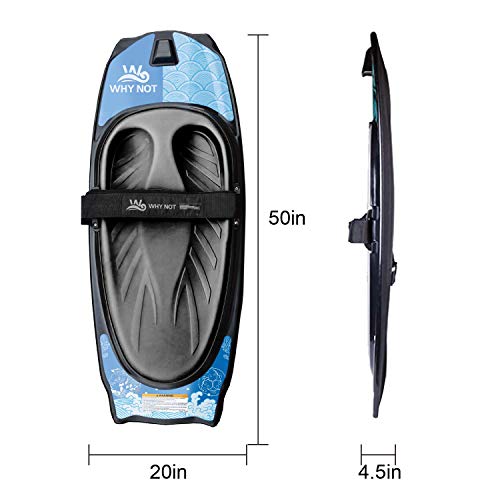 Neolife Water Sport Kneeboard with Hook for Boating, Waterboarding, Kneeling Boogie Boarding, Knee Surfing