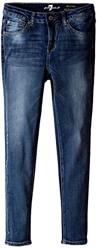 7 For All Mankind Big Girls' The Ankle Skinny Stretch Denim Jean