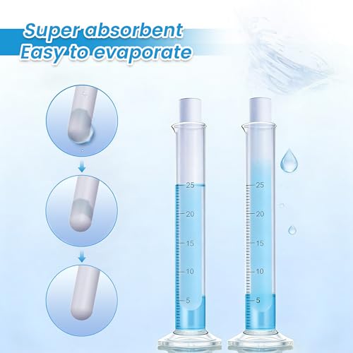 Image of Wisesorb 7 Pack Reusable Diatom Drying Stick - Quick Moisture Absorber, Multi-Purpose Humidity Control Dehumidifier Smooth Moisture Cleaner for Silicone Toys, Bathroom, Closet