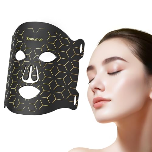 Soeumoir LED light therapy mask Black