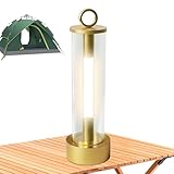 Lámparas de camping – Lámpara colgante de 3 modos | Lámpara portátil recargable USB 2000 mAh para acampar hasta 18 horas | para interior casa, dormitorio, senderismo, viaje, tienda de patio, balcón