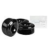 Deluxe Ersatzmanschetten Set für Penispumpen (3 Stück), flexible Sleeves aus TPE für Erektionshilfen inklusive GRATIS Gleitfreude Gleitgel (schwarz), von Venize