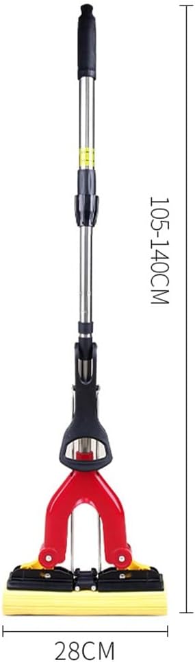 Cotton Mop 4-Sided Squeeze Folded Kitchen