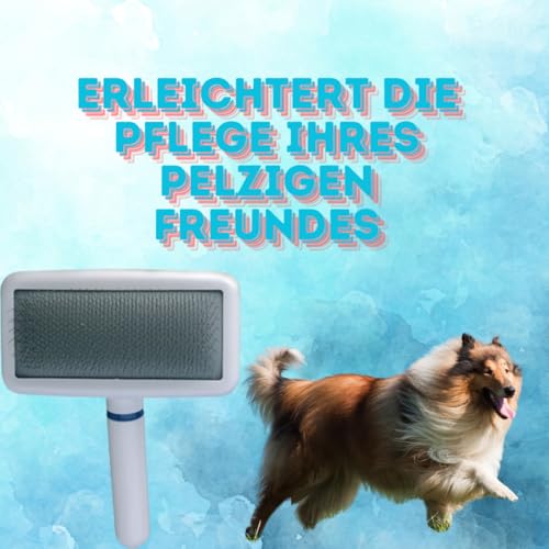 EHASO Doggy-Man Plastikbürste Soft-Mittel