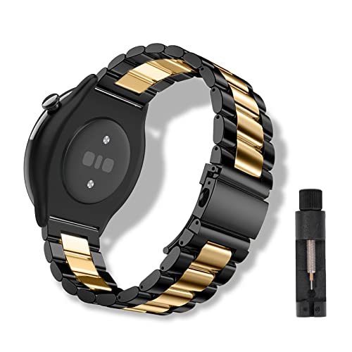 [ReHowy] �o���h Amazfit T-Rex 3 Pro 44mm/Active 2 Square/Active 2 �Ή� �����o���h 20mm �r�W�l�X�� �X�e�����X�� �A�}�Y�t�B�b�g �A�N�e�B�u2 �����x���g �T�C�Y���߉\ �����H��t�� �R��