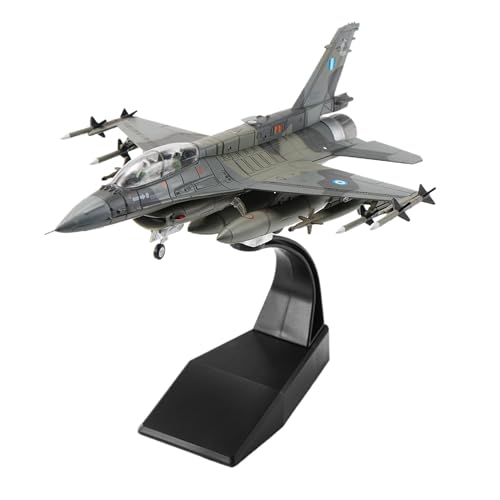 Eairsoky 1:72 Scale F-16D Metal Fighter Jet Model Military Die-cast Aircraft Models for Collection or Gift