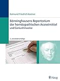  Bönninghausens Repertorium der homöopathischen Arzneimittel und Geniushinweise: Mit Geniushinweisen