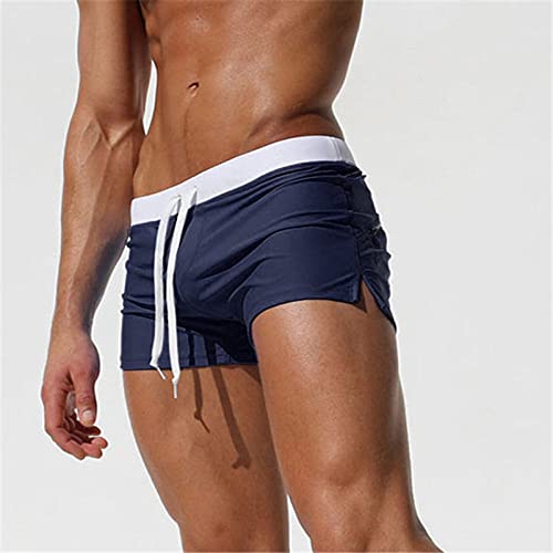 Short De Bain Homme - Été Mode Maillot De Bain Hommes Maillot De Bain Garçon Maillots De Bain Boxer Quick Dry Shorts De Bain Natation Surf Banadores pour La Natation, Le Surf, Style3, XXL Cover