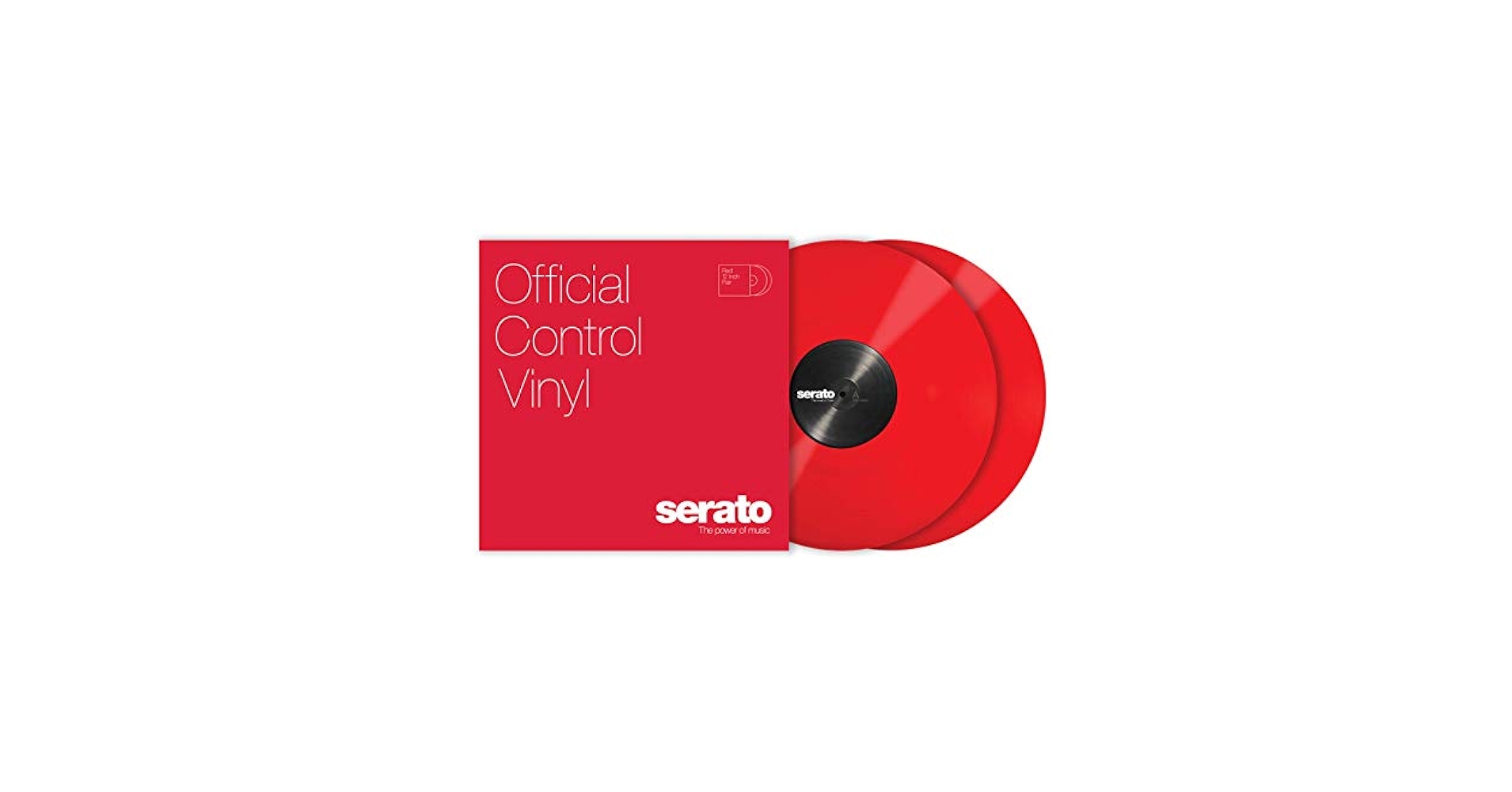 Serato OFFICIAL CONTROL VINYL ピンク 12