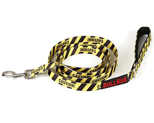 BULLHUG 6 FT Bulldog Leash with Padded Handle Perfect for Bulldogs French Bulldogs Pugs All Breeds Leashes for Walking Training Lead for Bulldogs Yellow