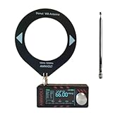 New Upgraded Portable SI4732 Mini Radio with Has Built-in Headphone Amplifier and Hi-Z,1.9 Inch IPS Color Screen and Exquisite PC Shell,Portable AM FM LSB USB Pocket Radios Receiver