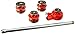 RIDGID 36480 12-R Exposed Ratchet Threader Set, Ratcheting Pipe Threading Set of 1/2-Inch to 1-1/4-Inch NPT Pipe Threading Dies and Manual Ratcheting Pipe Threader with Carrying Case