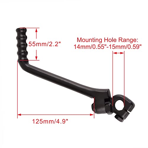 WOOSTAR Avviamento Pedale a Leva 15mm Regolabile