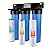 iSpring Whole House Water Filter System, Reduces Sediment, Iron, Hydrogen Sulfide, PFAS, Lead, Chlorine, Chloramine, Manganese, 3-Stage Whole House Water Filtration System, Model: WGB32B-MKS