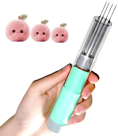 Electric Needle Felting Machine for DIY Wool Crafts, Needle Punch Tool with Felting Needles, Perfect for Wool Painting & Felted Art Projects