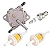 10L0L Golf Cart Fuel Pump for Yamaha G8 G11 G14 G16 G20 G22 Golf Cart 4 Cycle 1990-2007 Engine Pump with Fuel Filter Spark Plug Kit, OEM#JN6F441000,S FP-003 5910