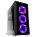 Produktbild MARSGAMING Mars Gaming MC7 - Computer-Gaming-Gehäuse (semi-Remote, ATX, enthält 3 RGB-Lüfter, 4 Effekte, Fernbedienung, VGA bis zu 360mm, CPU bis zu 160mm Höhe, USB 2.0/3.0, Audio/Mikrofon), schwarz
