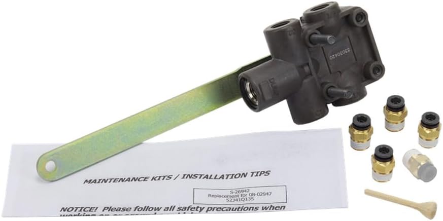 Mytee Products Height Control Leveng Valve w/Dump Feature Fits Peterbilt, Freightliner, 08-02947OEM